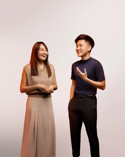 道德标准 双人 棚拍